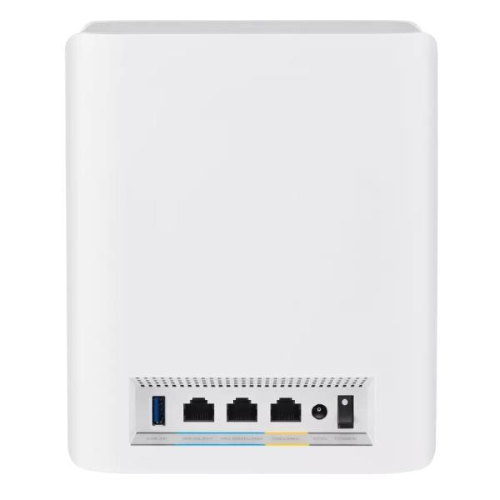 ASUS ZENWIFI BT10 - WIFI TRI-BAND 7 MESH, 18 GBPS, 279 M2, DUE PORTE 10G, SICUREZZA E CONTROLLO PARENTALE INCLUSI, SMART HOME MASTER SSIDS, MOBILE TETHERING 4G E 5G, BIANCO